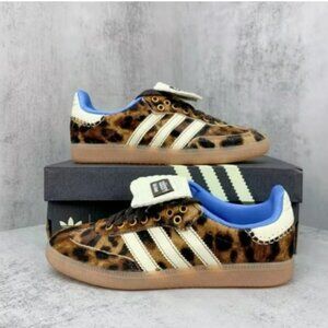 Adidas x Wales Bonner Samba Pony Leopard Print Women's